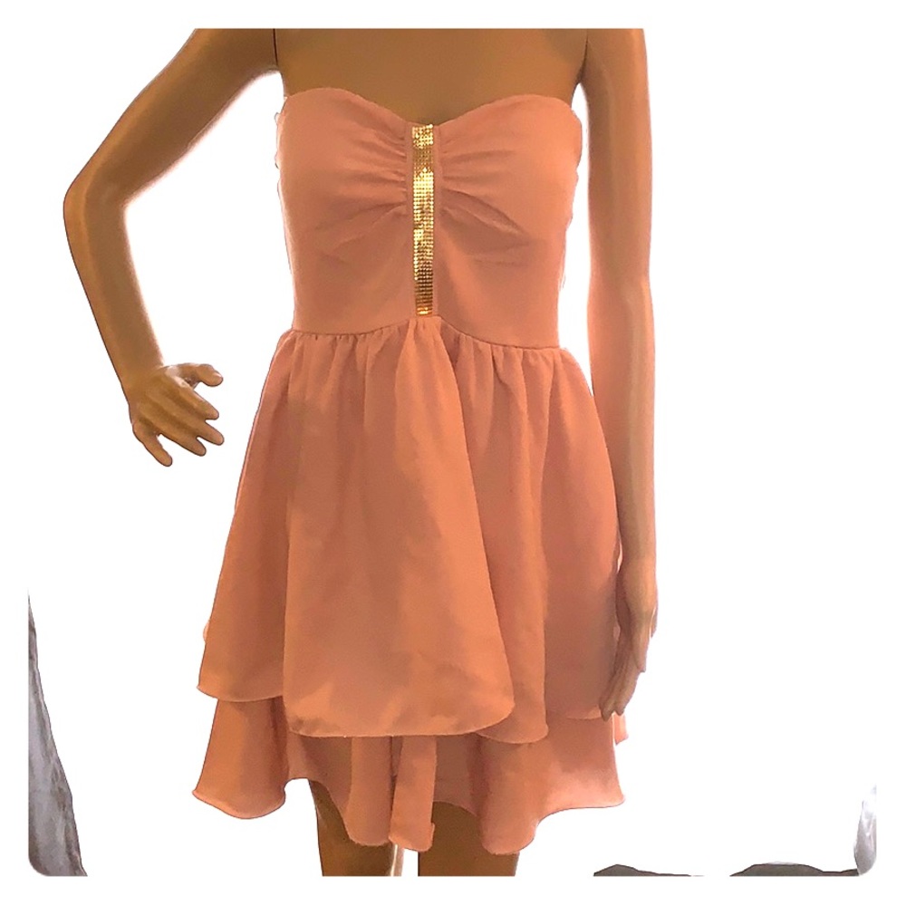 Strapless dress